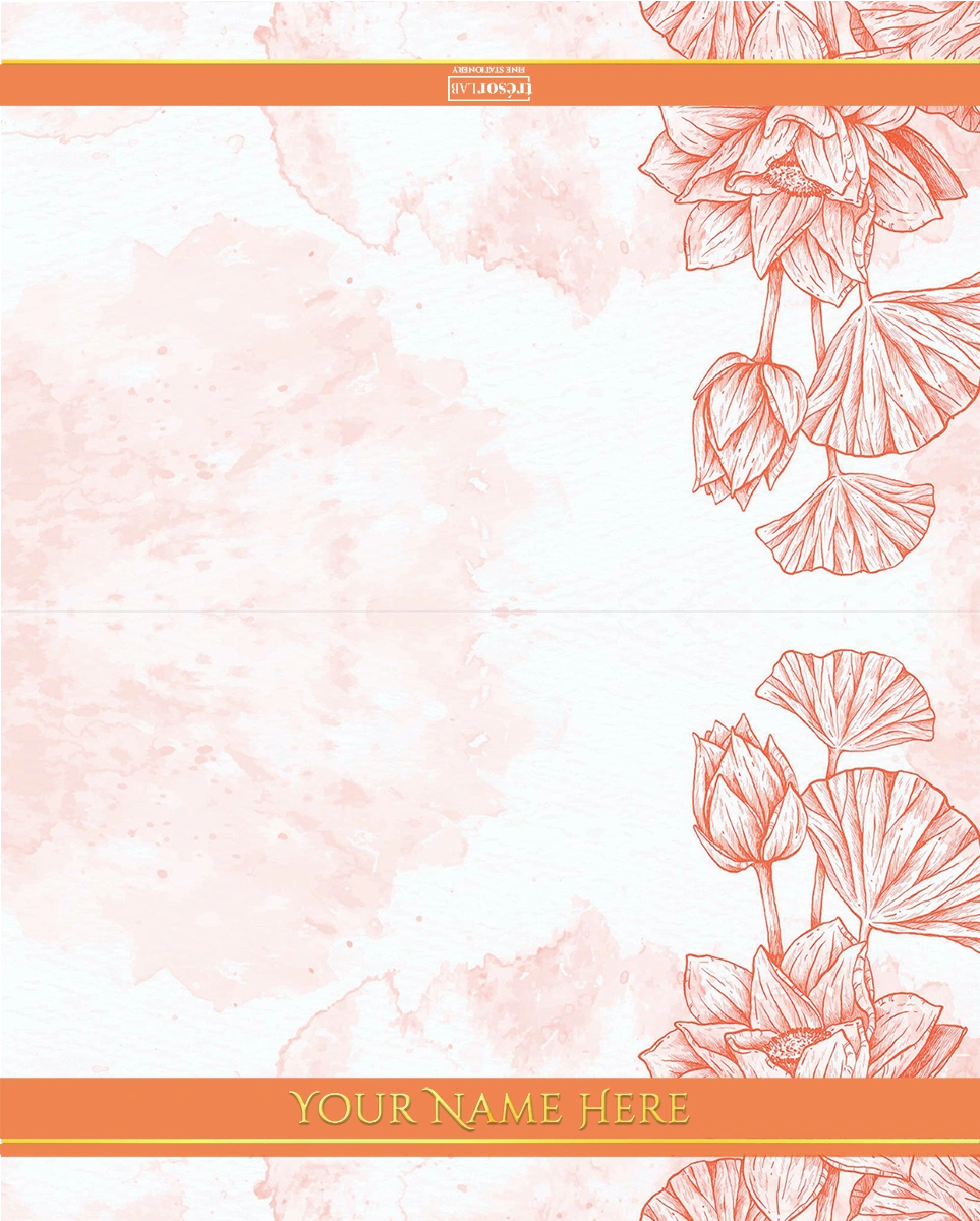 Orange Florals - Image 2