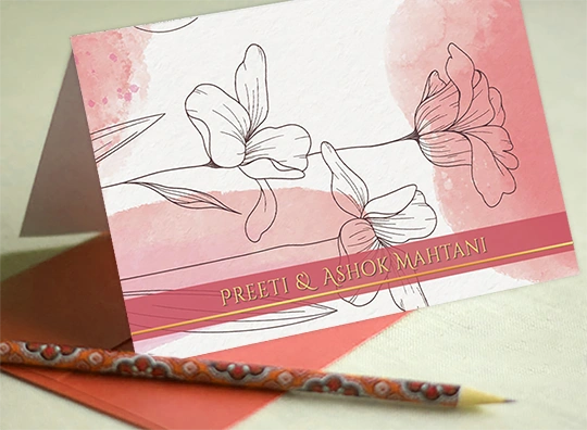 Pink-red Florals