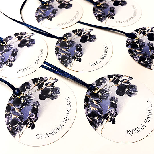 Violet Bloom Gift Tags - Image 2