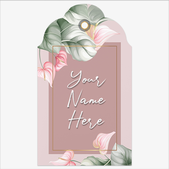 Painted Petals Gift Tags