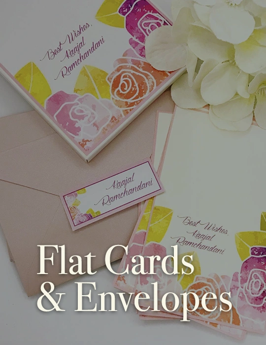 Flat Note Card Sets
