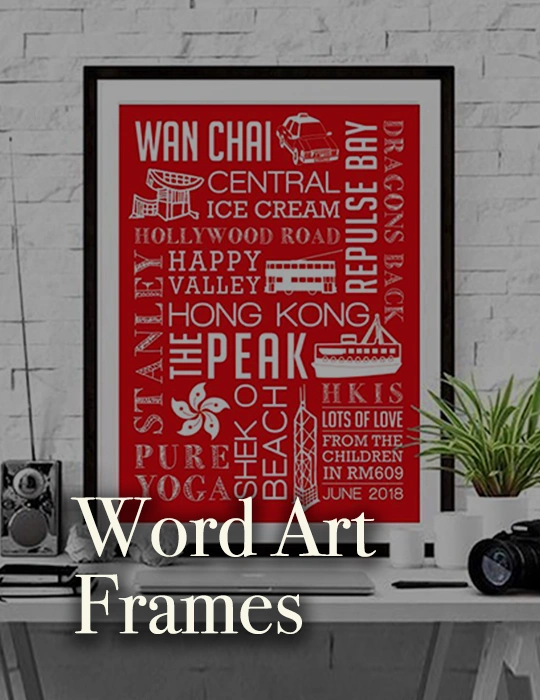 Word Art Frames